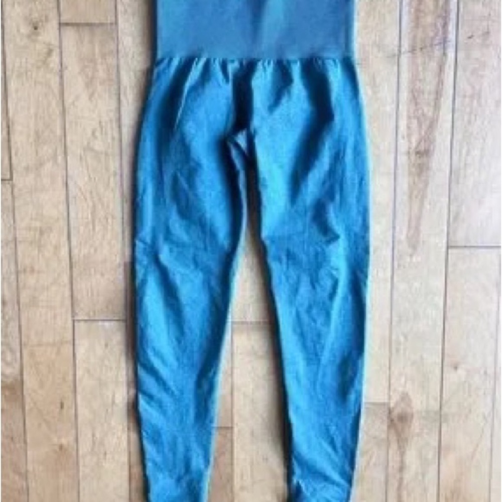 Blue Pull-On Leggings